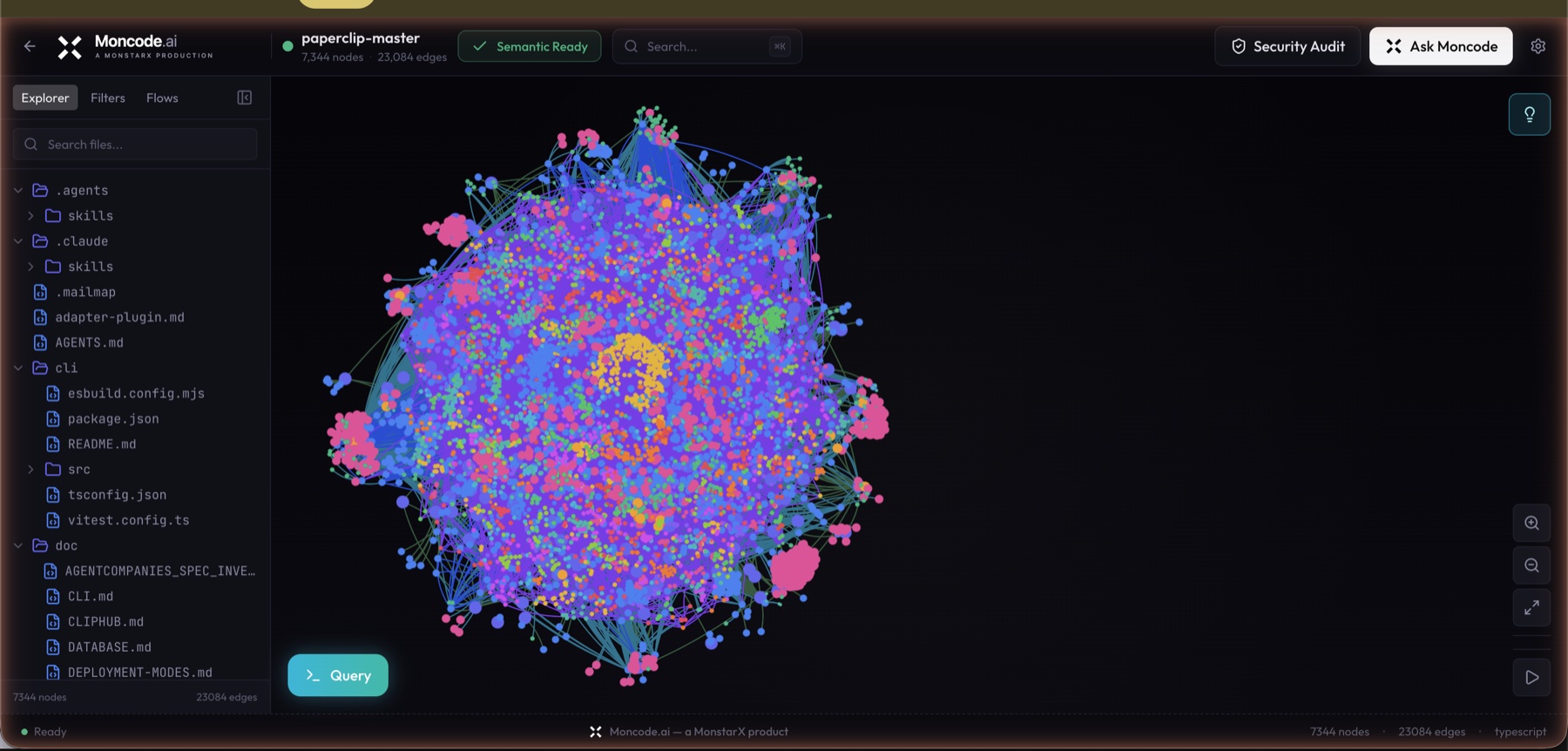 moncode knowledge graph